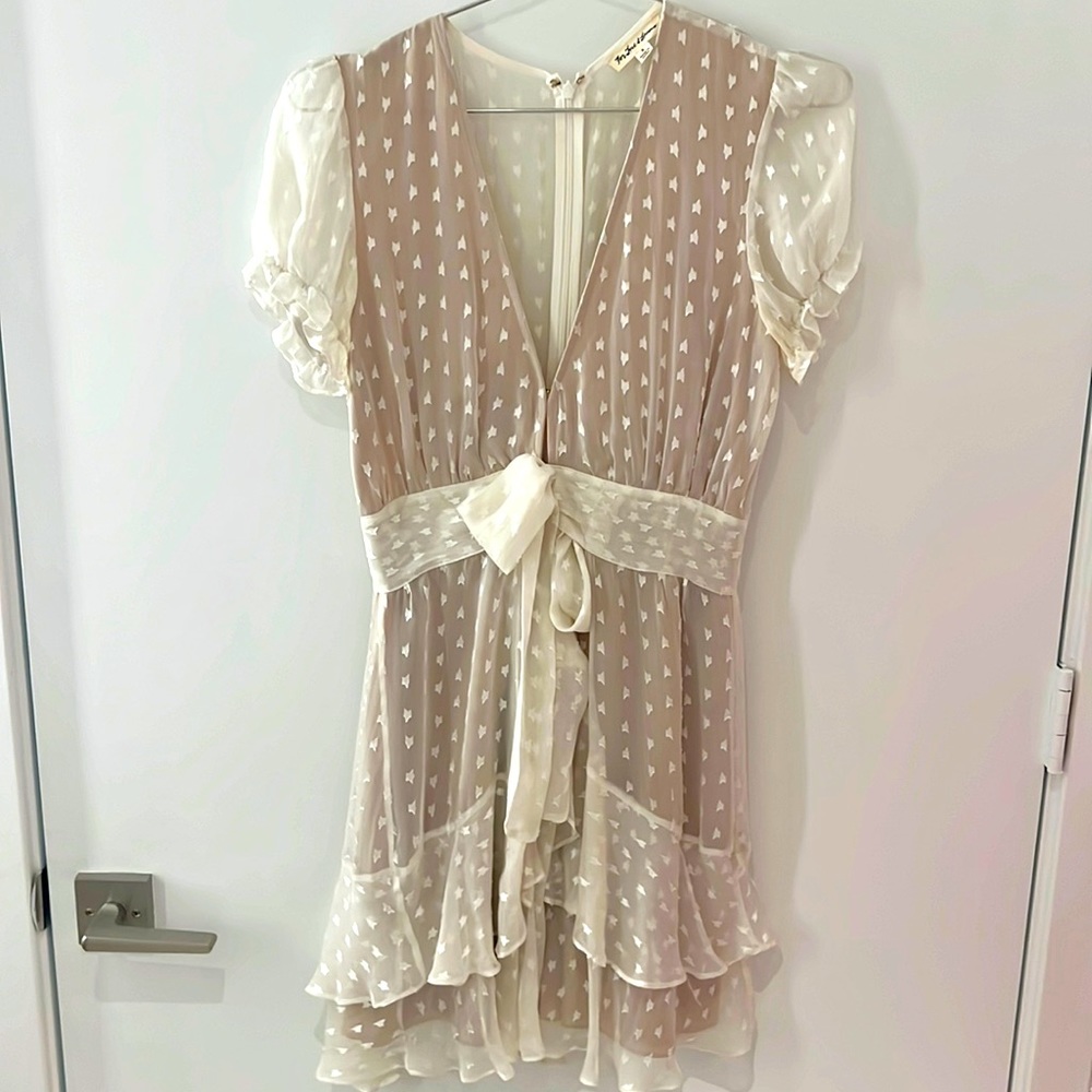 For Love & Lemons Silk Stars Dress